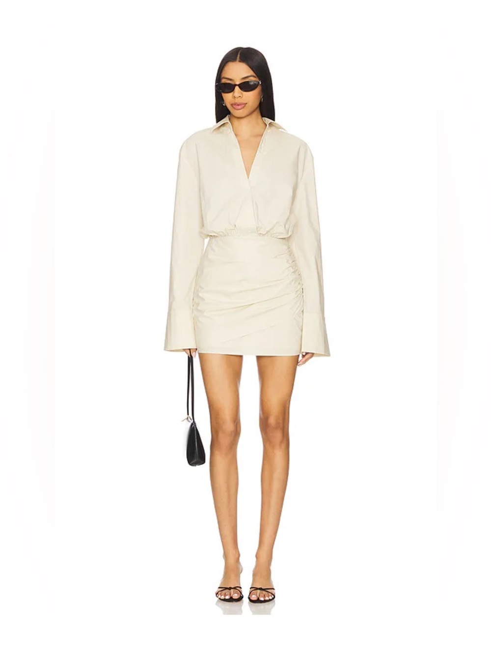 NWT Lovers & Friends Poplin Cotton Florence Mini Dress Sz XXS